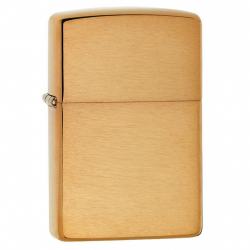 Bật Lửa Zippo Đồng Vàng Vân Xước Ngang - SKU 204B – Zippo Brushed Brass