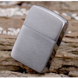 Bật Lửa Zippo 1941 Mạ Chrome Xước Vân Ngang - SKU 1941 – Zippo Replica 1941 Brushed Chrome - Mã SP: ZPC0134