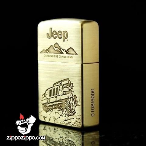 Bật lửa Zippo chính hãng phiên bản giới hạn xe JEEEP