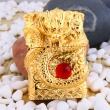 Bật lửa Zippo chính hãng phiên bản rồng vàng quấn ngọc đỏ