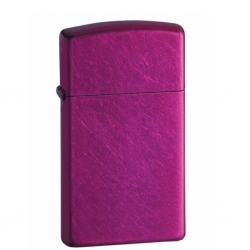 Bật Lửa Zippo Bản Nhỏ Sơn Màu Hồng Cánh Sen - SKU 24320 – Zippo Slim Candy Raspberry - Mã SP: ZPC1866