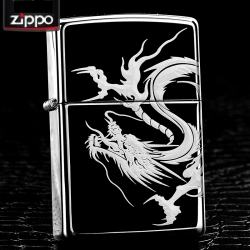 Bật lửa Zippo chính hãng rồng cách điệu quấn xung quanh - Mã SP: ZPC0047