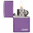 Bật Lửa Zippo Sơn Màu Tím - Logo Zippo SKU 24747ZL – Zippo High Polish Purple Zippo Logo