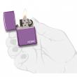 Bật Lửa Zippo Sơn Màu Tím - Logo Zippo SKU 24747ZL – Zippo High Polish Purple Zippo Logo