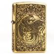 Bật lửa Zippo chính hãng vàng cổ khắc phượng múa