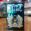 Bật Lửa Zippo Chính Hãng Xanh Saphire khắc bộ công an kính tặng