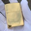 Bật Lửa Zippo Chính Hãng Xuất Nhật Khắc  La Bàn Khảm Trai Màu Vàng
