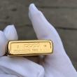 Bật Lửa Zippo Chính Hãng Xuất Nhật Khắc Mười Tám Sao La Bàn Khảm Trai Màu Vàng       