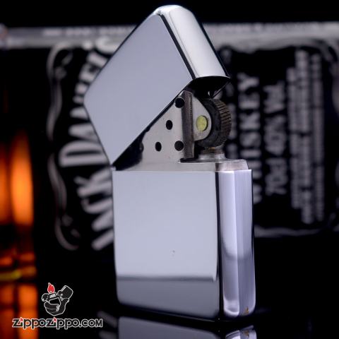 Bật Lửa Zippo Cổ Bạc Bóng Sản Xuất Năm 1969