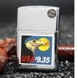 Bật lửa zippo cổ logo tem hình chim XIII (1997)