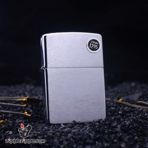 Bật Lửa Zippo Cổ Màu Bạc Xước Sản Xuất Năm 1997
