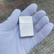 BẬT LỬA ZIPPO CỔ TRƠN MÀU BẠC BÓNG SẢN XUẤT NĂM 1969