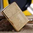 Bật lửa zippo cổ Venetian Brass sản xuất năm 1995