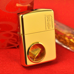 BẬT LỬA ZIPPO CON QUAY MẠ VÀNG 24K - Mã SP: ZPC4174