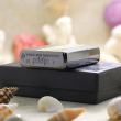 Bật Lửa Zippo Dập Nổi Ô Vuông Đan Xen Mạ TiTan