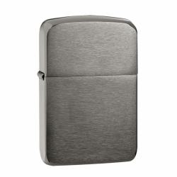 Bật Lửa Zippo 1941 Mạ Chrome Vân Ngang Màu Đen - SKU 24096 – Zippo Replica 1941 Black Ice - Mã SP: ZPC0320