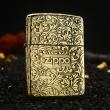 Bật lửa Zippo đồng bản armor khắc hoa văn ả rập Arabesque