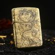 Bật lửa Zippo Đồng  Armor Khắc Siêu Sâu Hình Rồng Phiên Bản Giới Hạn