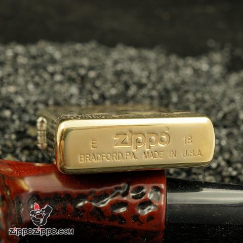 Bật Lửa Zippo Đồng Khắc Camel WIDES