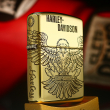 Bật Lửa Zippo Đồng Khắc Đại Bàng HARLEY DAVIDSON Bản ARMOR