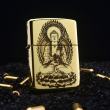 Bật Lửa Zippo Đồng Khắc Đức Phật Thích Ca Mâu Ni Bản Armor