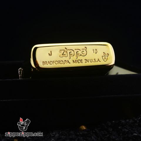 Bật lửa Zippo Đồng Khắc Đức Phật Vân Mây Bao Quanh Bản Armor