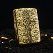 Bật lửa Zippo Đồng Khắc Đức Phật Vân Mây Bao Quanh Bản Armor