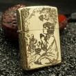 Bật Lửa Zippo Đồng Khắc Hình Cô Gái Chắp Tay Cầu Nguyện