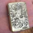 Bật Lửa Zippo Đồng Khắc Hình Long Mã