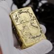 Bật Lửa Zippo đồng KHắc Hình Quan Vân Trường Armor