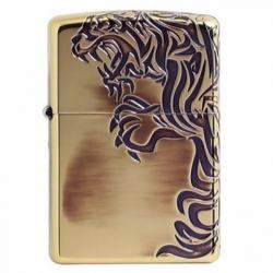 Bật lửa Zippo Đồng khắc hình Torayuki - Mã SP: ZPC0406