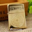 bật lửa zippo đồng khắc trống đồng có chữ