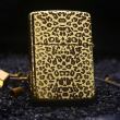 Bật lửa Zippo đồng khối khắc Báo đốm châu Mỹ Bản Amor
