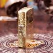 Bật lửa Zippo đồng khối khắc Báo đốm châu Mỹ