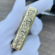 Bật Lửa Zippo  Đồng Khối Khắc Cá Chép Hoa Văn Armor