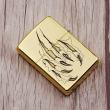 Bật lửa Zippo đồng khối khắc Hổ và móng vuốt Amor