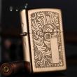 Bật Lửa Zippo đồng vàng hoa văn Ý - Zippo 352B – Zippo Venetian Brass