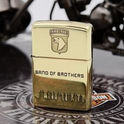 Bật lửa zippo đồng bóng Band of Brothers Limited 3000 - Mã SP: ZPC1785