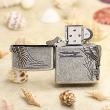 Bật Lửa Zippo Harley Bạc Cổ Ốp  Đại Bàng Cạnh Sườn HDP-65