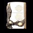 Bật lửa zippo Harley mạ bạc mặt lớn Eagle King  phiên bản sưu tập HDP-17