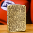 Bật Lửa Zippo Hình Khắc Hoa Văn Ngôi Sao Lucifer Phiên Bản Vỏ Dầy Armor