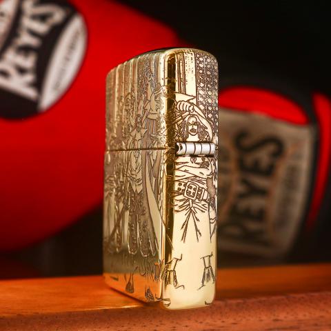 Bật Lửa Zippo HÌNH KHẮC SHANKS TÓC ĐỎ ARMOR