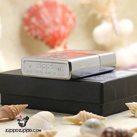 Bật Lửa Zippo In Hình Sói Peep