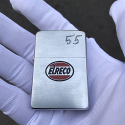 Bật lửa Zippo in logo ELRECO sản xuất năm 1955 (cái) - Mã SP: ZPC3215 