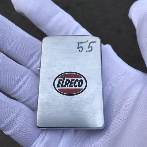 Bật lửa Zippo in logo ELRECO sản xuất năm 1955 (cái)