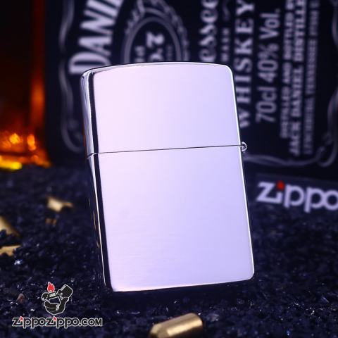 Bật Lửa Zippo Khắc Bông Tuyết Khảm Trai Xung Quanh