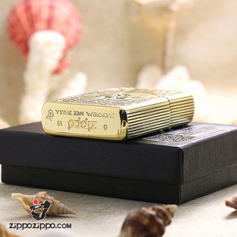 Bật Lửa Zippo Khắc Chữ Thập Và Kinh Thánh