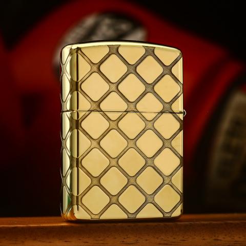 Bật lửa Zippo khắc đan lưỡi bản Armor giới hạn