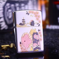 Bật Lửa Zippo KHắc Hình Cô Gái Vũ Công - Mã SP: ZPC2575