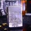Bật Lửa Zippo Khắc Hình Người Nhện Bản Armor